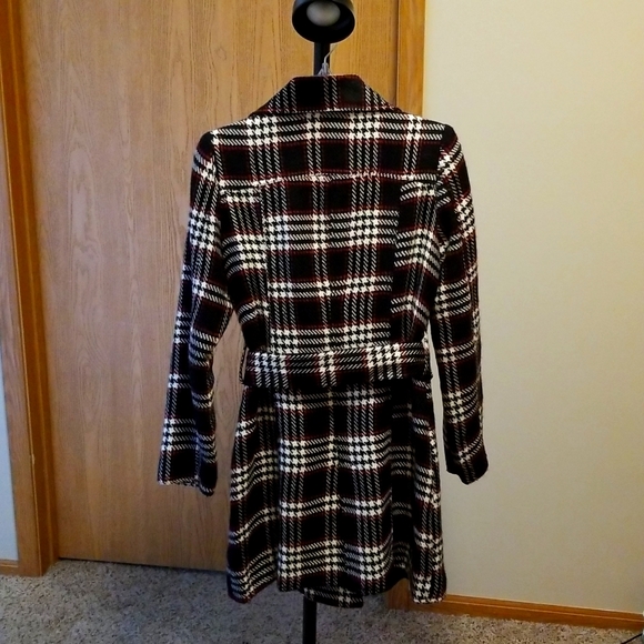 ❤️BB Dakota plaid peacoat!🖤 - Picture 5 of 5